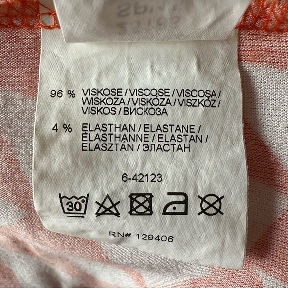 Geometric Aztec Southwestern Long Tank Maxi Dress Orange Blue Turquoise - XS - Picture 12 of 15